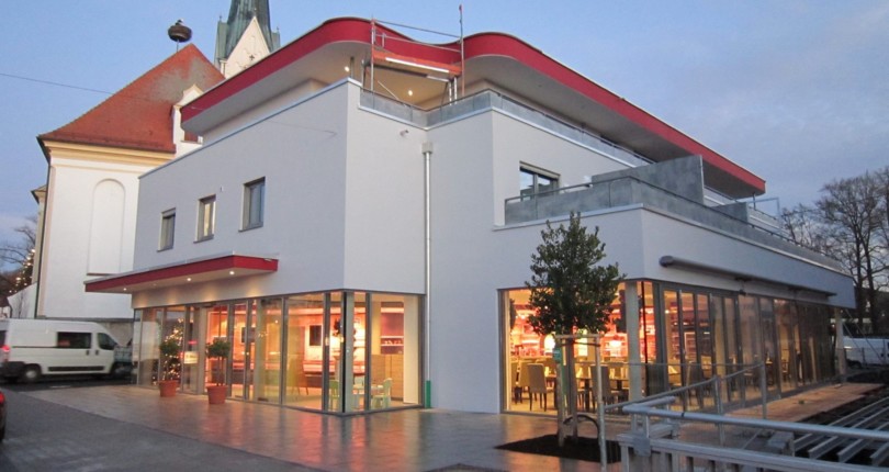 Neubau einer Metzgereigewerbeeinheit in Thannhausen